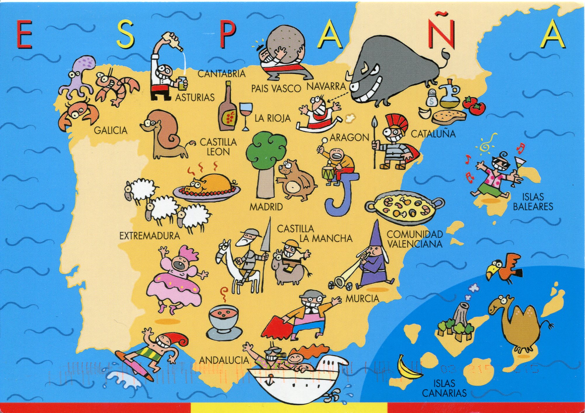 Spain In Map