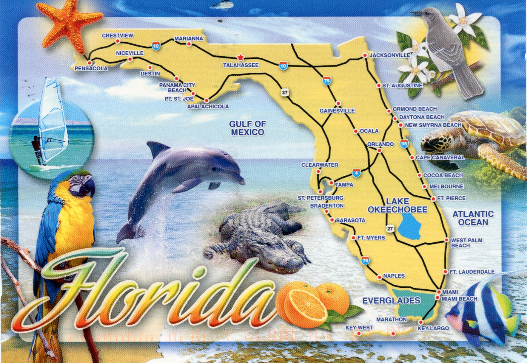 Pošalji mi razglednicu, neću SMS, po azbuci - Page 17 Usa-florida-map