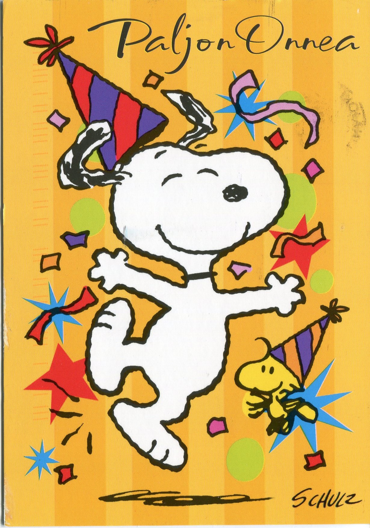 Birthday Snoopy  Remembering Letters and Postcards