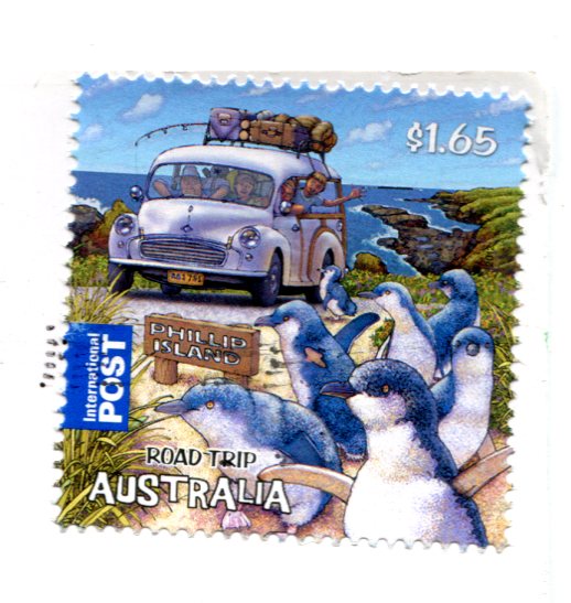 Australia - Diprotodon stamps