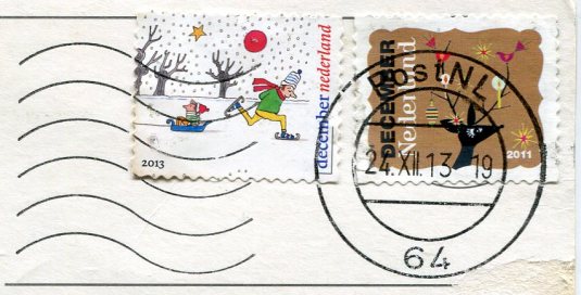 Netherlands - Vlieland LH stamps
